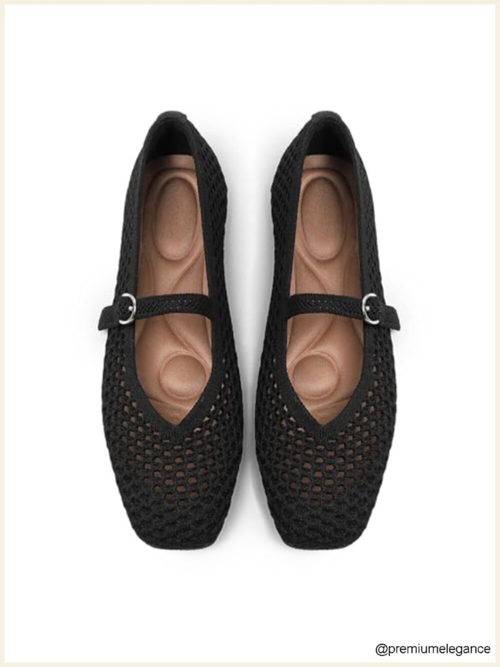 Woven Mary Jane Flats Women Square Toe Casual Ballet Flat Shoes Ankle Strap